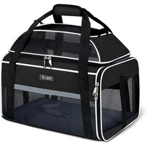 Top-Expandable Pet Carrier 18x13x9.5 Inch Southwest Frontier Airline Approved